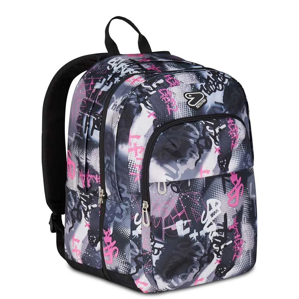 Zaino Seven PRO XXL Detach Reversibile Gray Shadow Girl Manga 33lt