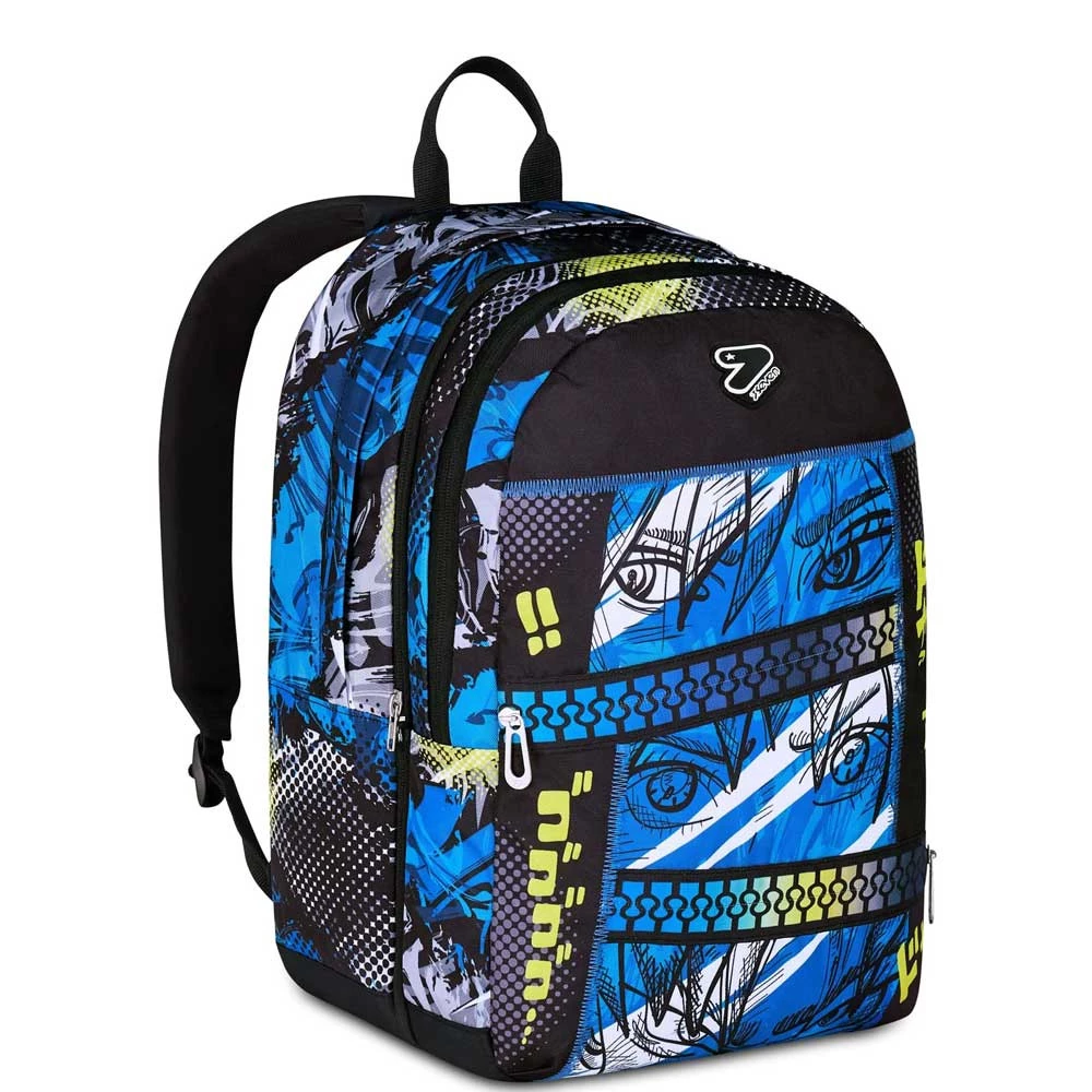 Zaino Seven PRO XXL Detach Reversibile Japanese Mood Boy Manga 33lt