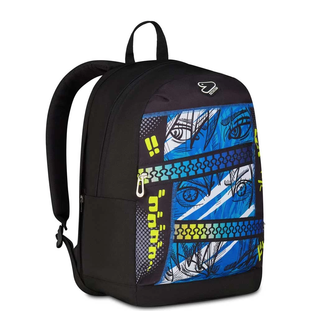 Zaino Seven Reversibile Japanese Mood Boy Manga 29lt con Cuffie