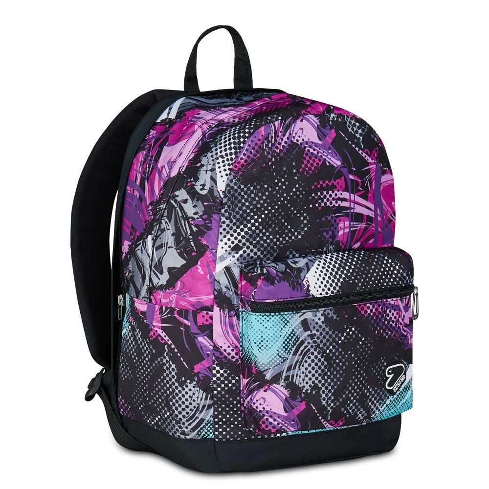 Zaino Seven Reversibile Japanese Mood Girl Manga 29lt con Cuffie