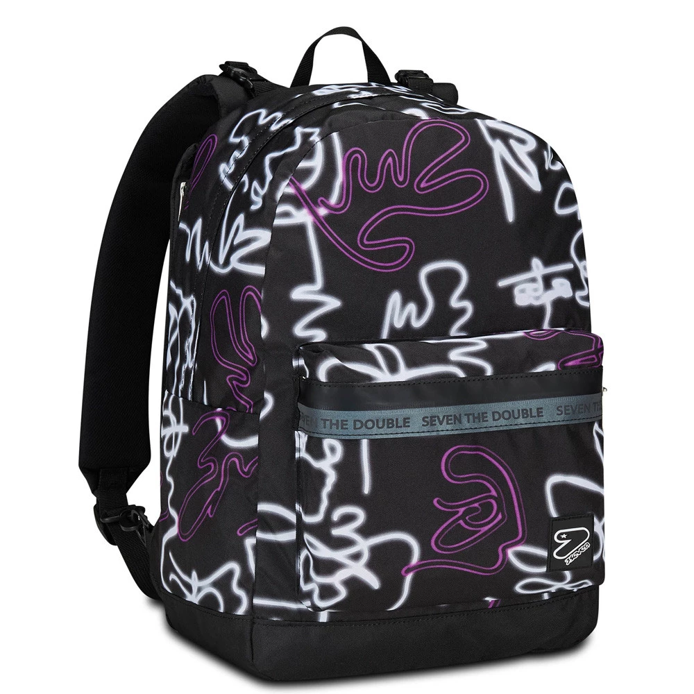 Zaino Seven Reversibile The Double Ledcontour 29lt con Cuffie