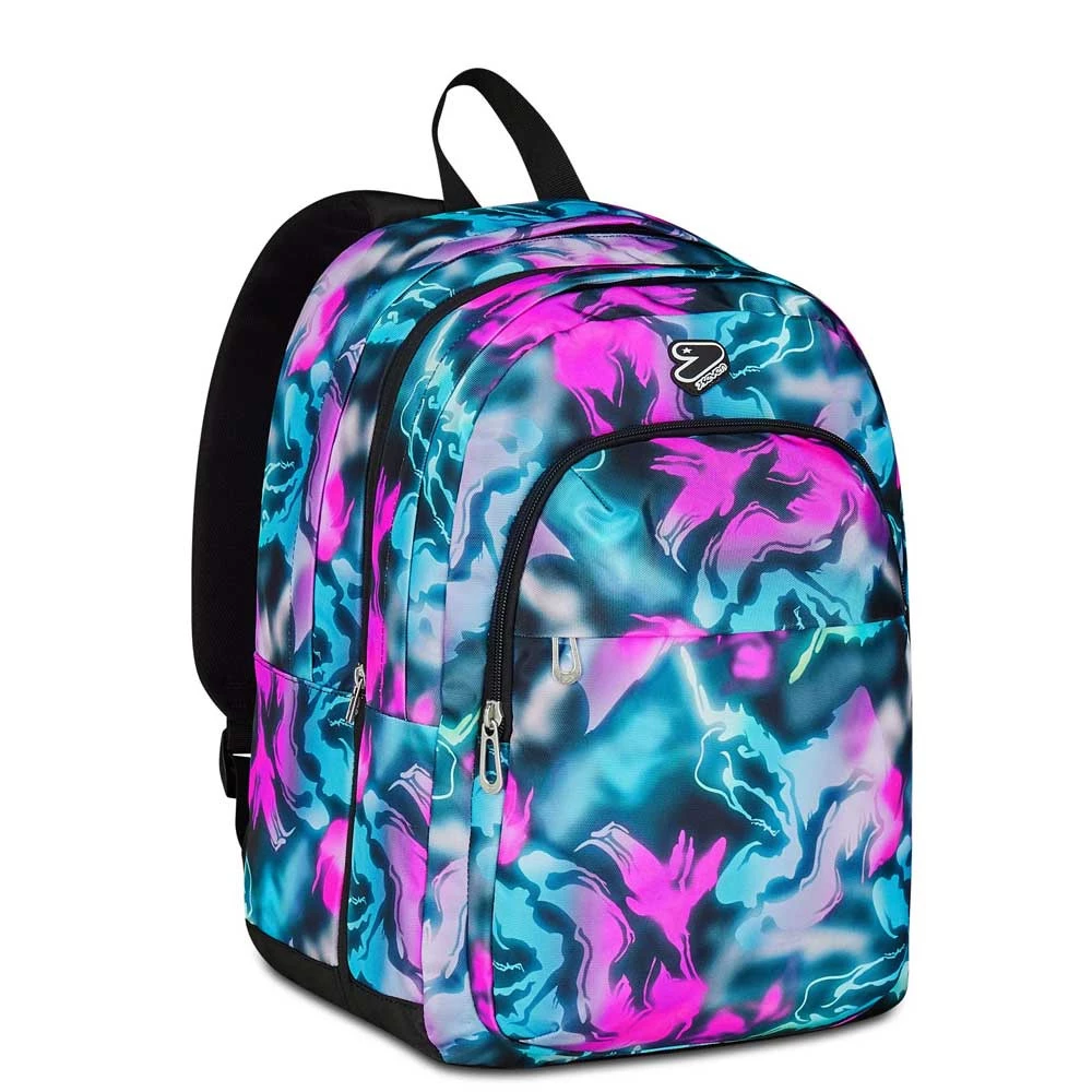 Zaino Seven Pro XXL Detach Fluo Fuxia 34lt con Cuffie Wireless