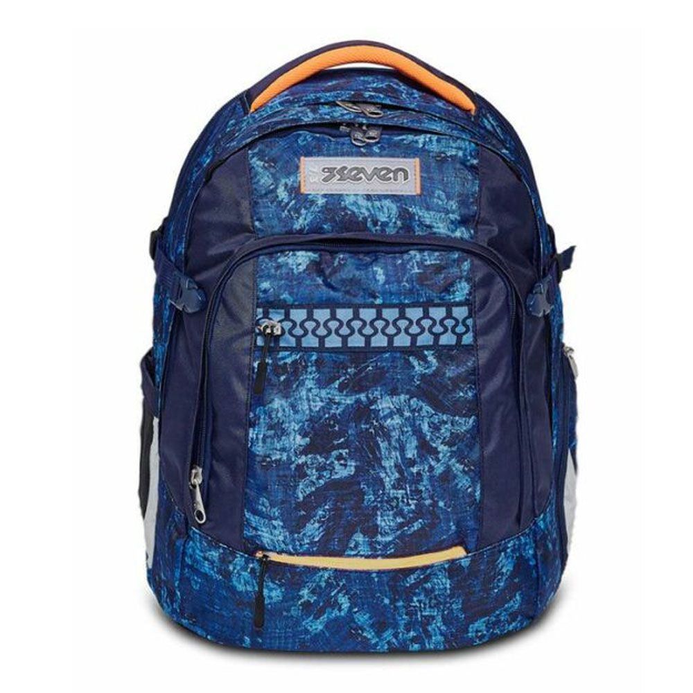 Zaino Scuola Seven UPDOWN TWICE Deeply Indigo Boy 32lt