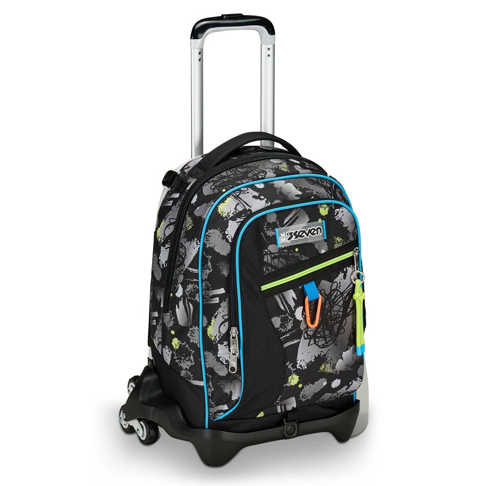 Trolley Seven 3 Ruote Feeling Me Zaino Scuola 34lt